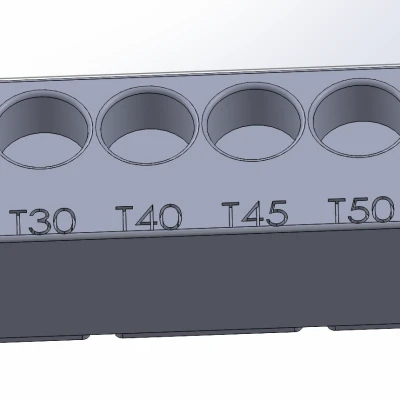 Kệ Giữ Socket Husky T20 đến T55 Chuẩn Gridfinity