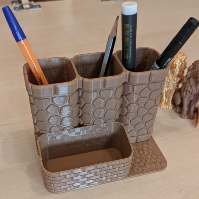 Chỗ Cắm Bút Kiểu Đá