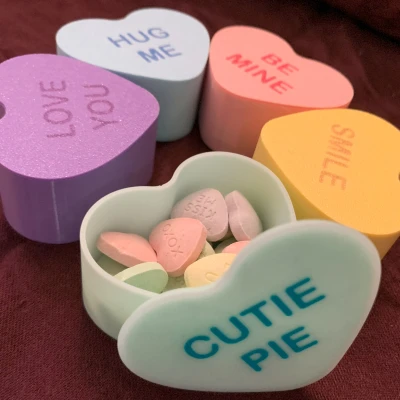 Hộp Trái Tim Tình Yêu