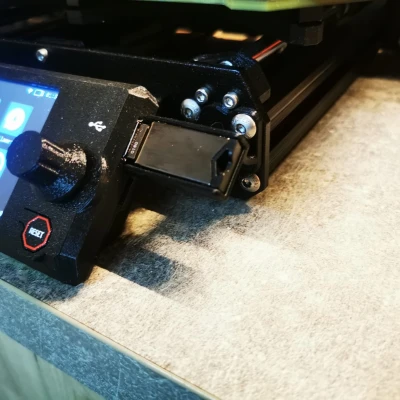 Tấm Bảo Vệ USB cho Prusa MK4 (Protector-USB_xLCD-MK4)