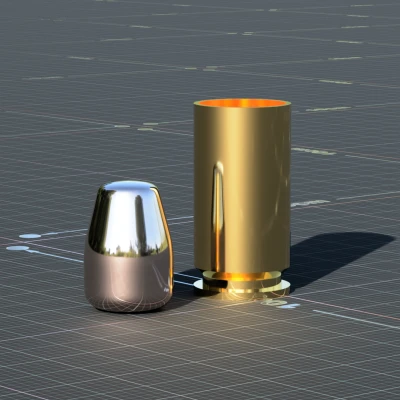 Mô hình đạn 40 cal Smith & Wesson