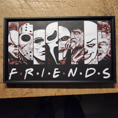 Khung Vẽ Filament Dành Cho Bạn Bè Hueforge