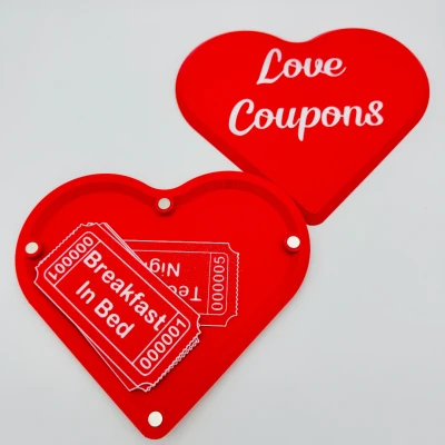 Hộp Trái Tim Nam Châm Đơn Giản