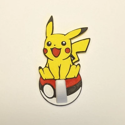 Móc Treo Khăn Pikachu Pokeball