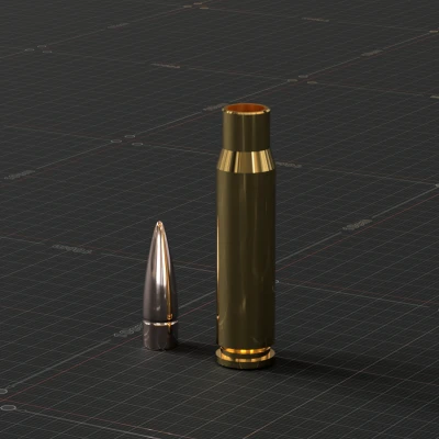 Vỏ Đạn và Viên Đạn 308 Winchester