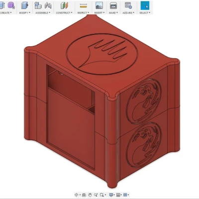 Magic: The Gathering - Hộp Bài Commander Có Biểu Tượng Mana