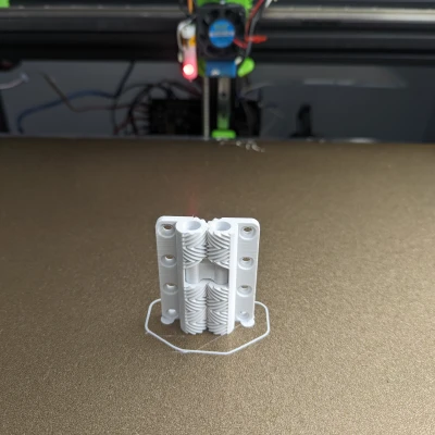 Bộ bản lề bánh răng mini in liền