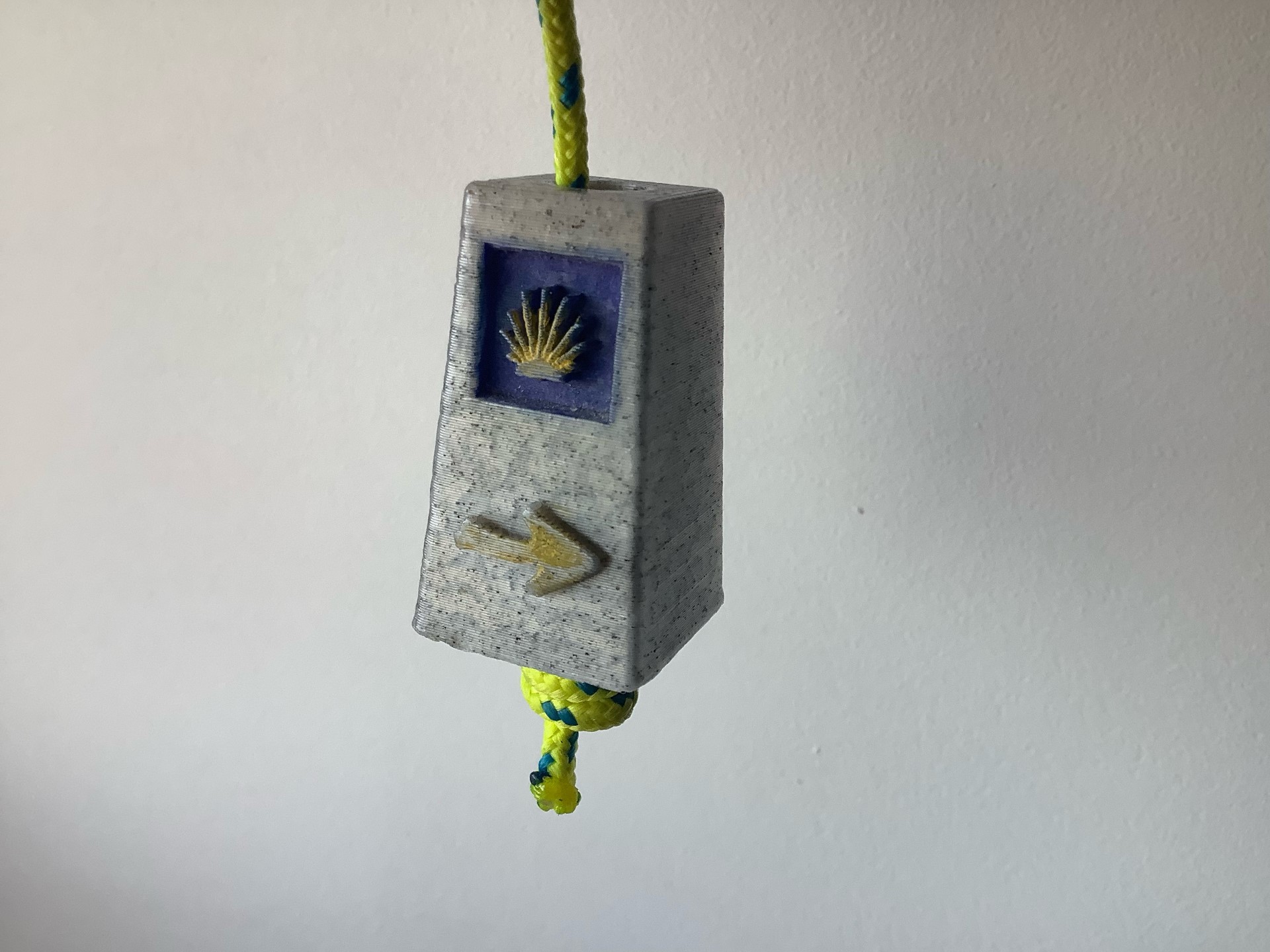 Móc Khóa Cột Mốc Đường Santiago - Hito del camino de santiago