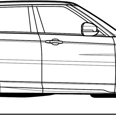 Mô Hình Contour Range Rover Sport