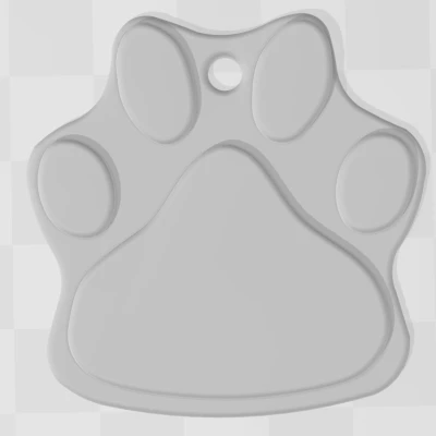 Móc Khóa Thẻ Tên Chó (Dog tag remix)