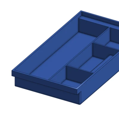 Ngăn Kéo "Desk-Drawer" Lắp Dưới Bàn