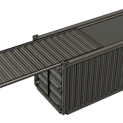 Mô hình Container Vận chuyển