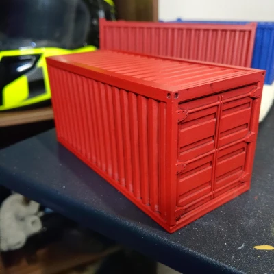 Thùng Container Hàng Hóa - Bản Remix