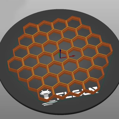 Khay lục giác tổ ong cho tường lưu trữ cho FLSUN Q5