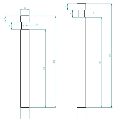 Que giấy vệ sinh (thanh - Rollenhalter)