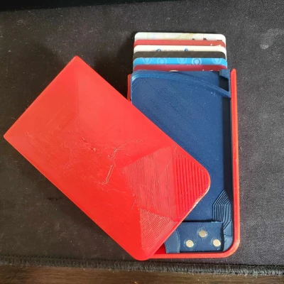 Maker Wallet Thiết Kế Lại (Nam Châm, 6 thẻ, Vân Nhám)