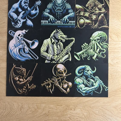 Ban Nhạc Jazz Quái Vật - "Monster Jazz Band"