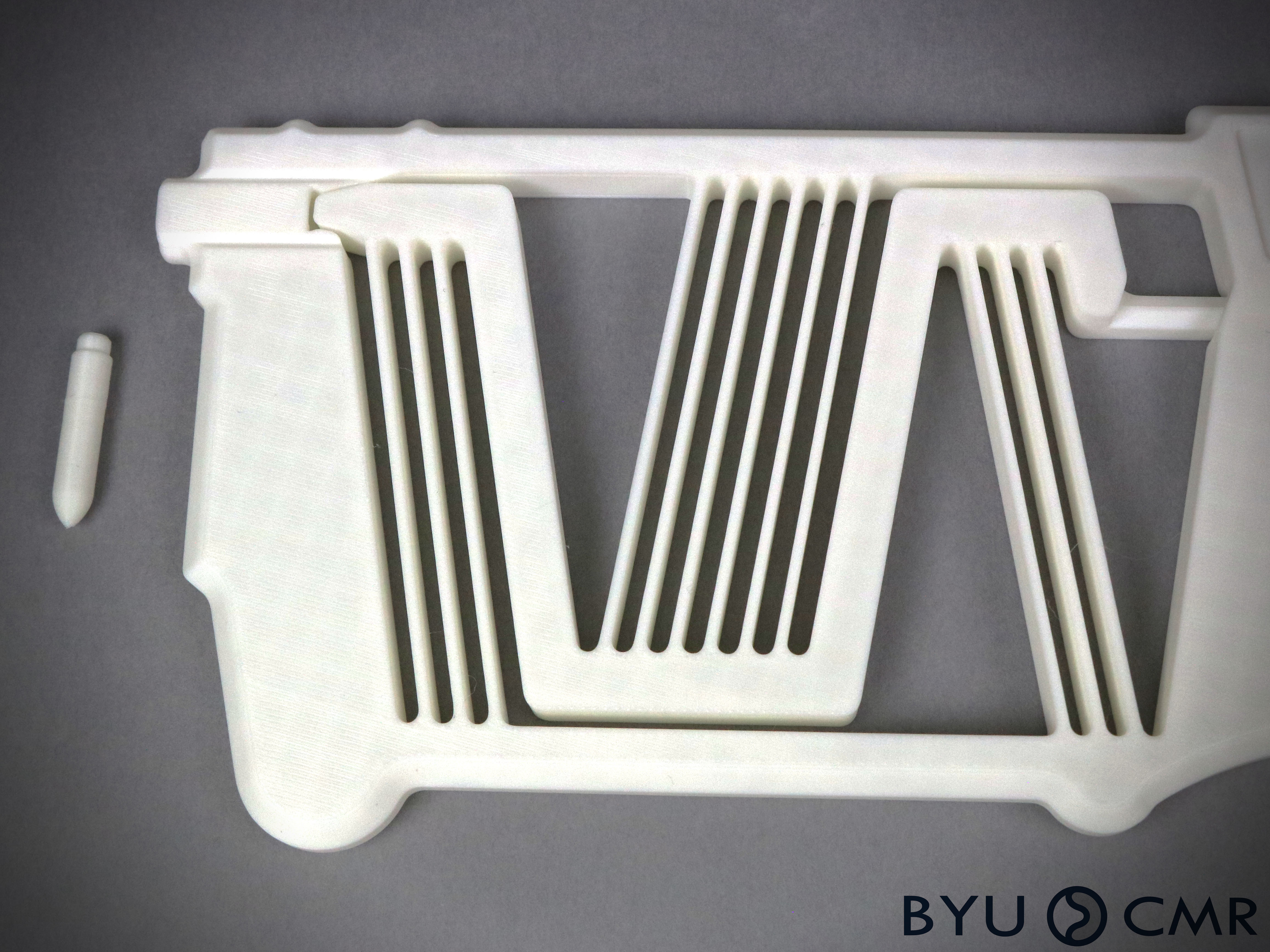 One Piece Compliant Mechanism Blaster (Mark Rober)