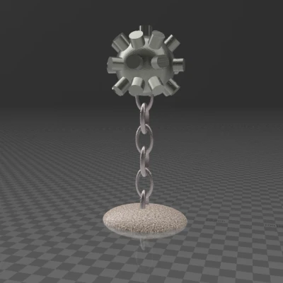 Đồ trang trí bể cá hình mìn dưới nước