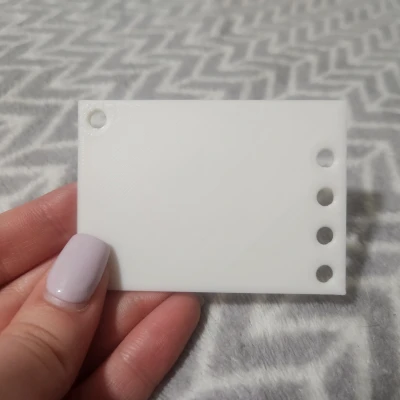 BKC Yarn Project Planning Tabs - Thẻ Hoạch Định Dự Án Len