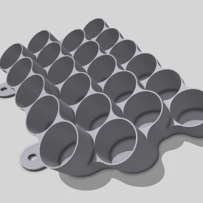 Giá Đựng Sơn Multiboard 22 Lọ (33mm)