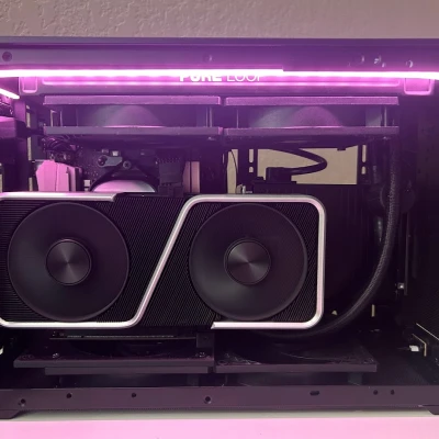 Bộ phận Mod GPU Dọc + Tản Nhiệt Trên cho Meshroom D