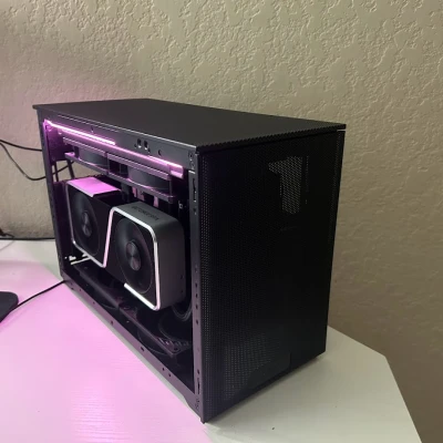 Bộ phận Mod GPU Dọc + Tản Nhiệt Trên cho Meshroom D