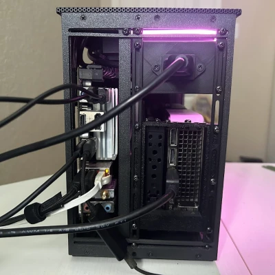 Bộ phận Mod GPU Dọc + Tản Nhiệt Trên cho Meshroom D