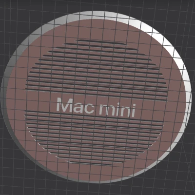 Lỗ Thông Hơi Vỏ Dưới Mac mini Unibody