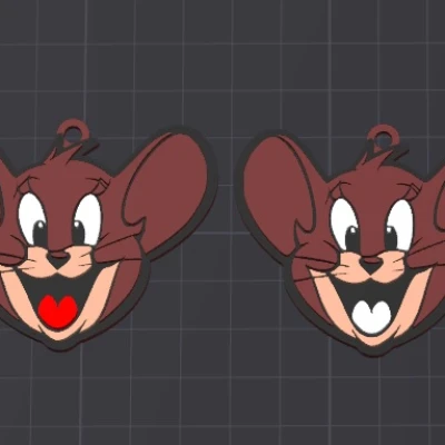 Móc khóa / Mặt dây chuyền nhân vật hoạt hình Jerry