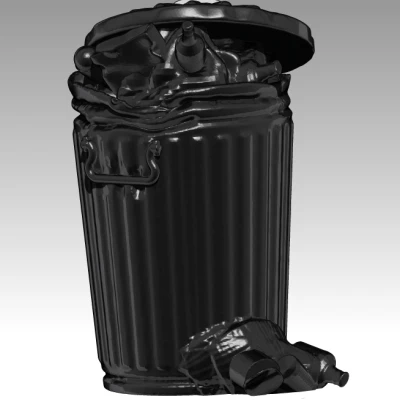 THÙNG RÁC ĐẦY ĐỦ