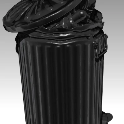 THÙNG RÁC ĐẦY ĐỦ