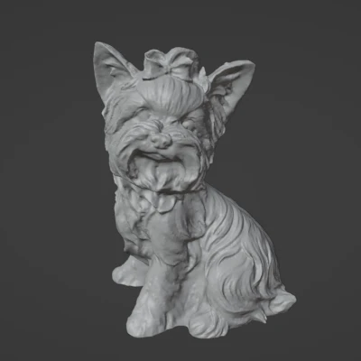 Mô Hình Chó Yorkshire Terrier