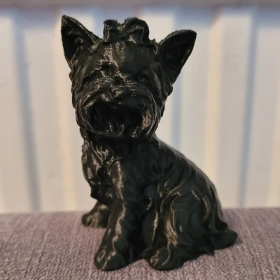 Mô Hình Chó Yorkshire Terrier