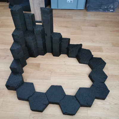 Cấu Trúc Đá Bazan Cho Bể Cá