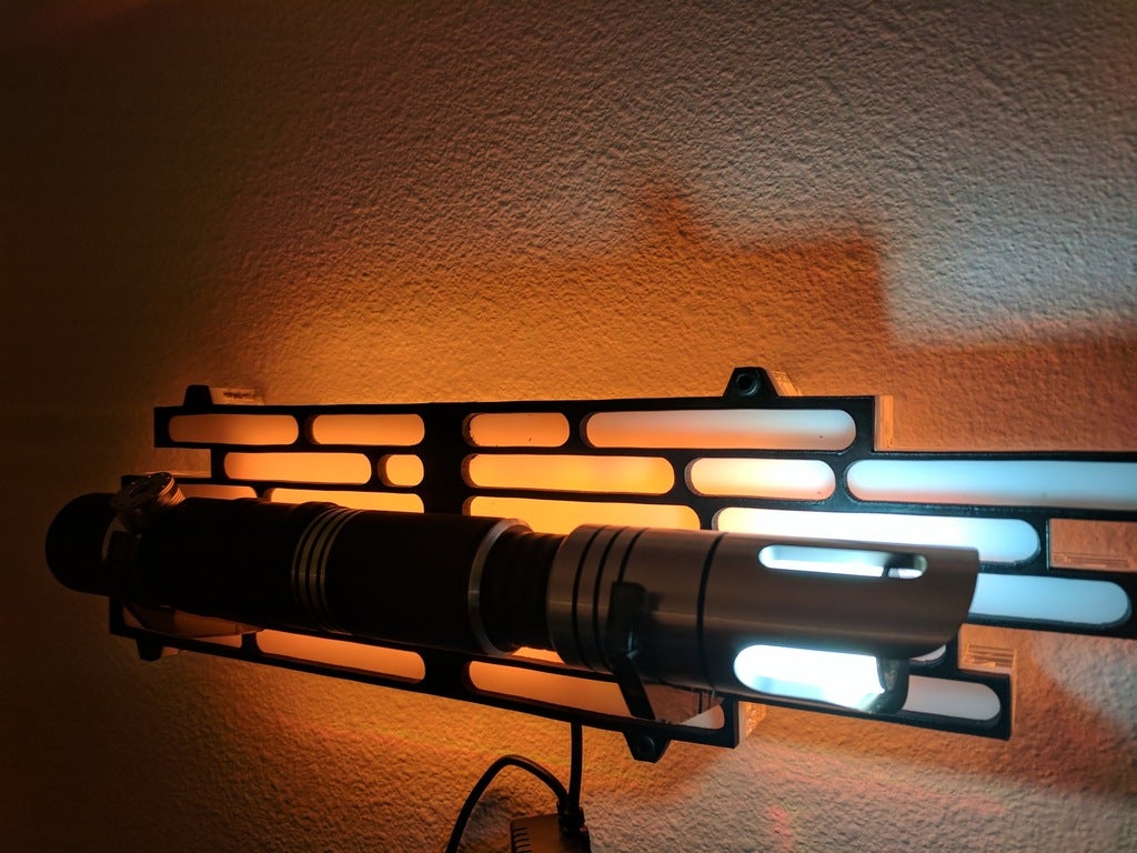 Giá Đỡ Lightsaber Gắn Tường Phiên Bản Cắt Laser