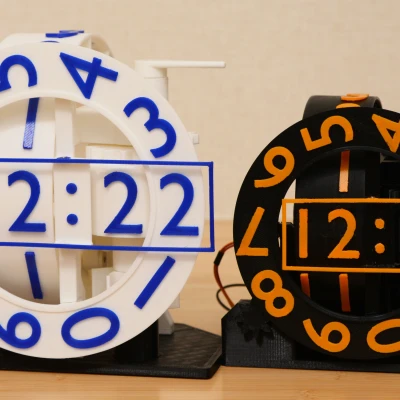 Đồng hồ cơ Numechron trục xoay ba chiều