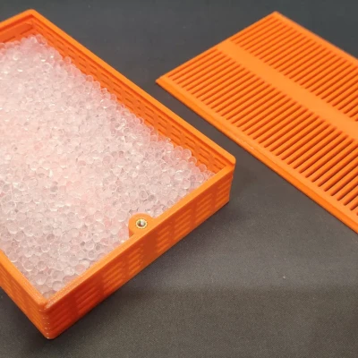 Hộp đựng gel Silica có nắp trượt (Vừa vặn với IKEA Samla 22L)