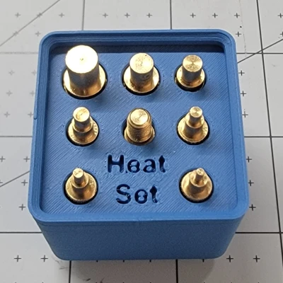 Hộp Đựng Dụng Cụ Heat Set Chuẩn Gridfinity