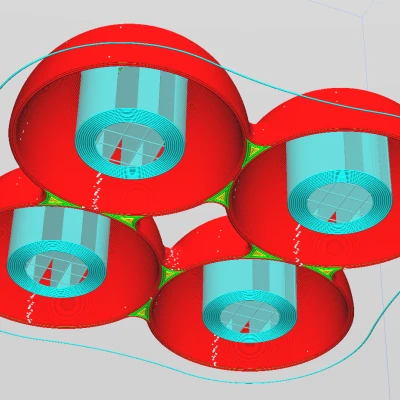 Giá đỡ trứng cho 4, 6 & 8 quả, đáy tròn