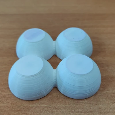 Khay đựng trứng cho 4, 6 & 8 quả, đế phẳng và chắc chắn