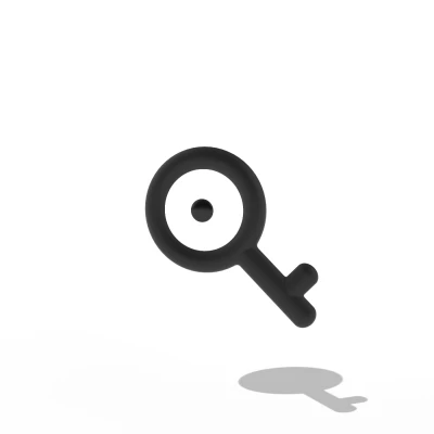 Mô Hình Pokémon Unown Q