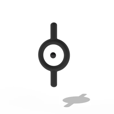 Mô Hình Pokémon Unown Chữ I