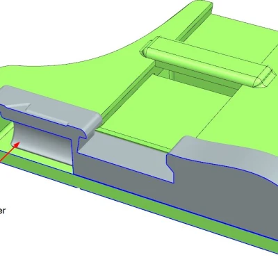 Thước Vẽ Đường Chuẩn - Dụng Cụ Đánh Dấu