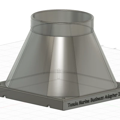 Bộ chuyển đổi quạt 140 mm Noctua sang ống gió 90 mm