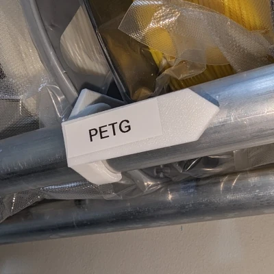 Nhãn dán cho giá đỡ cuộn chỉ treo tường