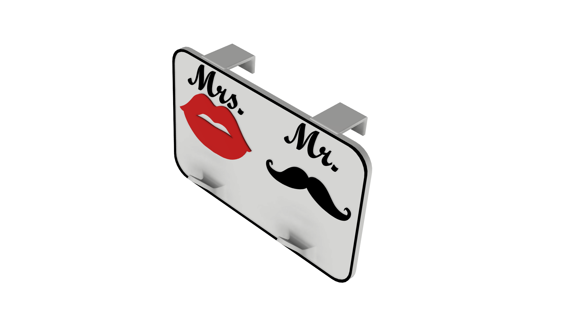 Móc Treo Cửa Cô Dâu Chú Rể (Mrs & Mr)