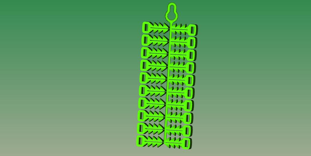 Móc Neo Cáp Cho Dây Rút 8-1.8x5 (20 Cái)