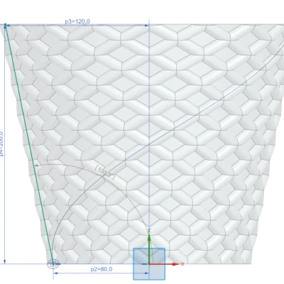 Chậu Hoa Kiểu Vặn Thừng