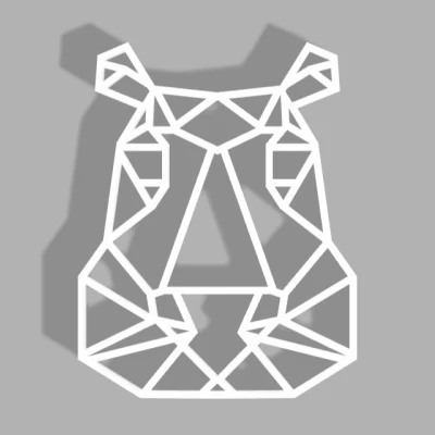 Tượng Hà Mã Hình Học